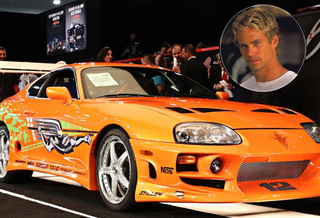 The Toyota Supra that Paul Walker sells for more than ten times its original price